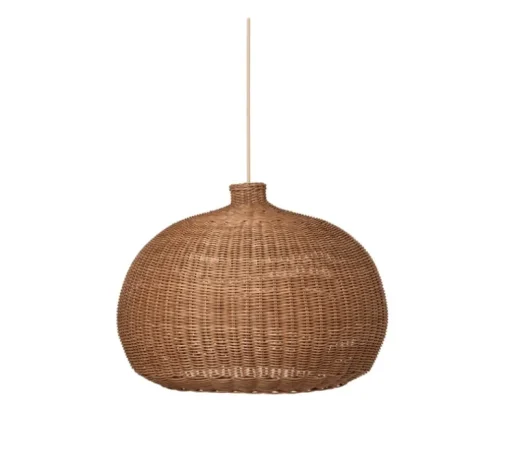 Abat-jour, Belly, naturel, L54cm, H40cm - Ferm Living