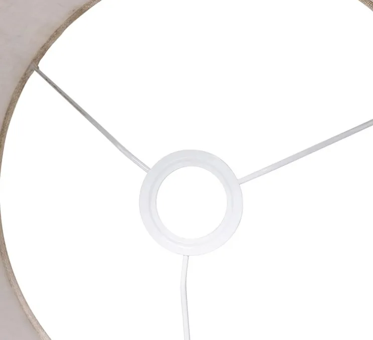 Abat-jour, Cilinder, naturel, Ø30cm, H36cm - HK Living