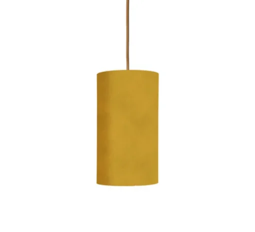Abat-jour, Rosyta, jaune, Ø11,5cm, H22cm - Ebb and Flow