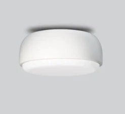 Applique , Plafonnier, Over Me, IP54, blanc, Ø30cm, H14cm - Northern