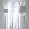 Applique, Ali e Baba, céramique et lin blanc, H60cm, L28cm, P17cm - Karman
