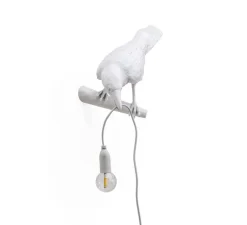 Applique, Bird Lamp Looking Left Indoor, blanc, L32,8cm, H14,5cm - Seletti