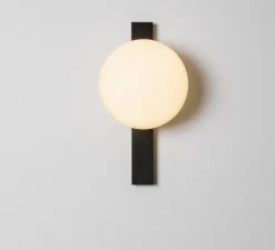 Applique, Circ A-3720, version indoor, noir mat, LED, dim, 2700K, 870 lm, L16cm, H30cm - Estiluz