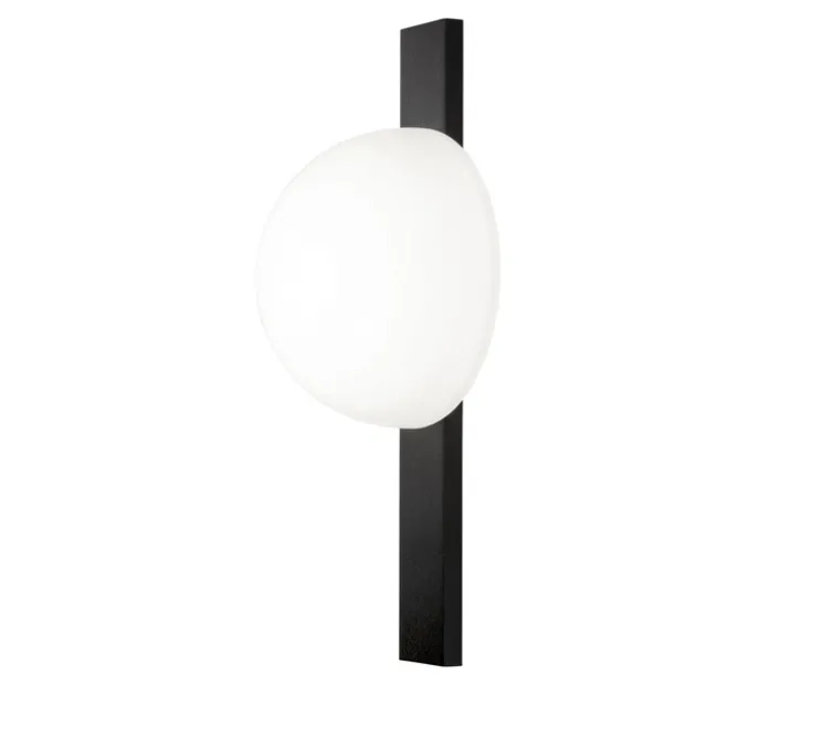 Applique, Circ A-3720, version indoor, noir mat, LED, dim, 2700K, 870 lm, L16cm, H30cm - Estiluz