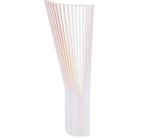 Applique d'angle, Secto 4236, blanc, sans câble Ø26cm, H60cm - Secto Design