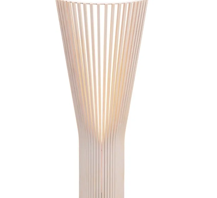 Applique d'angle, Secto 4236, bouleau, sans câble, Ø26cm, H60cm - Secto Design