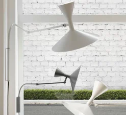Applique, De Marseille, Le corbusier, blanc, L166cm, H80cm, Ø50cm - Nemo lighting