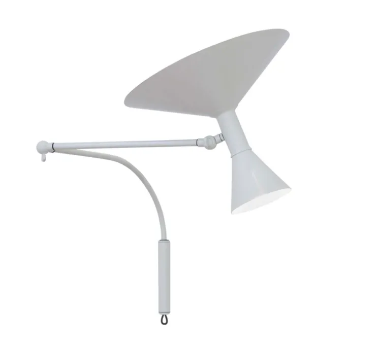 Applique, De Marseille, Le corbusier, blanc, L166cm, H80cm, Ø50cm - Nemo lighting