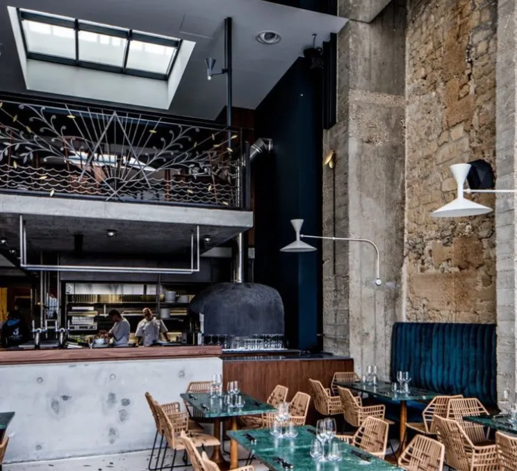 Applique, De Marseille Mini, blanc, L85cm, H50cm - Le Corbusier - Nemo Lighting