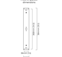 Applique de salle de bain, Hepworth, nickel et albâtre, IP44, LED, dim, 2700K, L10cm, H46cm - CTO lighting