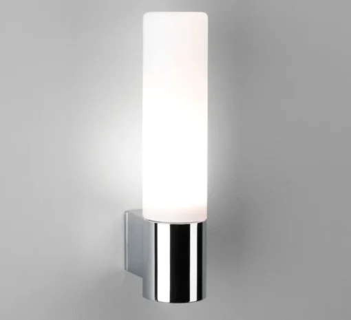 Applique de salle de bain, Bari, chrome poli, IP44, L4cm, H20cm - Astro Lighting