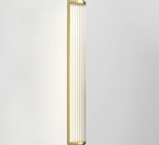 Applique de salle de bain, Versailles 600, or mat, IP44, LED, 3000K, 1078lm, Ø8cm, H61cm - Astro