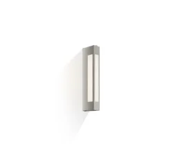Applique de salle de bain, Bloc 37, nickel, IP44, L5cm, H37cm - Decor Walther