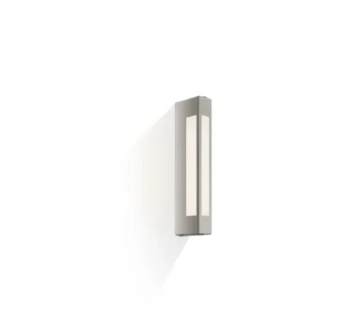 Applique de salle de bain, Bloc 37, nickel, IP44, L5cm, H37cm - Decor Walther