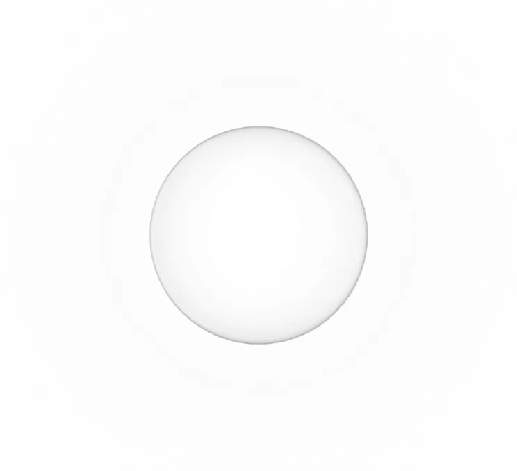 Applique de salle de bain, Perlez Clip 2.0, blanc, IP44, LED, dim, 3000K, 630 lm, Ø16cm, H8cm - Wever&Ducré