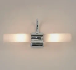 Applique de salle de bain, Dayton, chrome, IP44, L29cm, H11,5cm - Astro