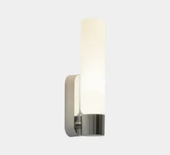 Applique de salle de bain, Dresde, nickel, IP44, LED, 3000k, 563 lm, L4,1cm, H26,7cm - LEDs C4