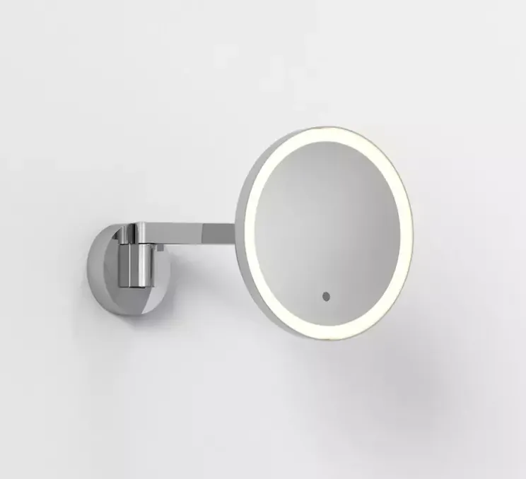 Applique de salle de bain, Nagoya, chrome poli, IP44, L25 - 34,5cm, H25cm - Astro
