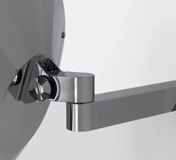 Applique de salle de bain, Nagoya, chrome poli, IP44, L25 - 34,5cm, H25cm - Astro