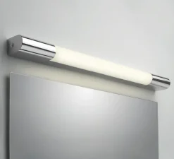 Applique de salle de bain, Palermo 600 LED, chrome poli, IP44, LED, 3000K, 346lm, L60cm, H60cm - Astro Lighting