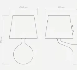 Applique de salle de bain, Millie, chrome poli, blanc, IP44, L16cm, H27,6cm - Astro