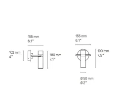 Applique de salle de bain, Storm, laiton satiné, IP44, LED, 3000k, 420 lm, L50cm, H18cm - CVL