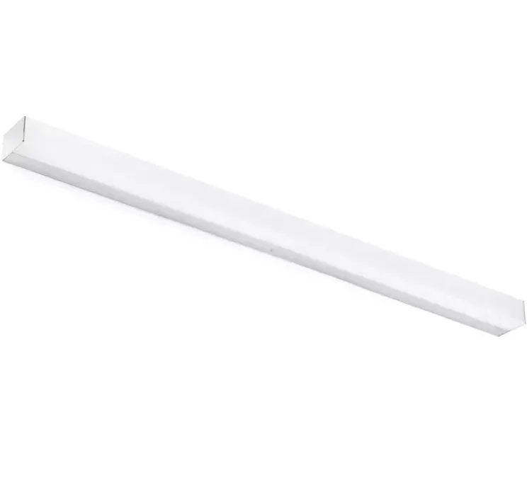 Applique de salle de bain, NILO-2, chrome, IP44, LED, 3000K, 1400lm, L90cm, H4cm - FARO