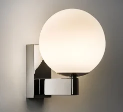 Applique de salle de bain, Sagara, chrome, IP44, L12cm, H15,5cm - Astro Lighting