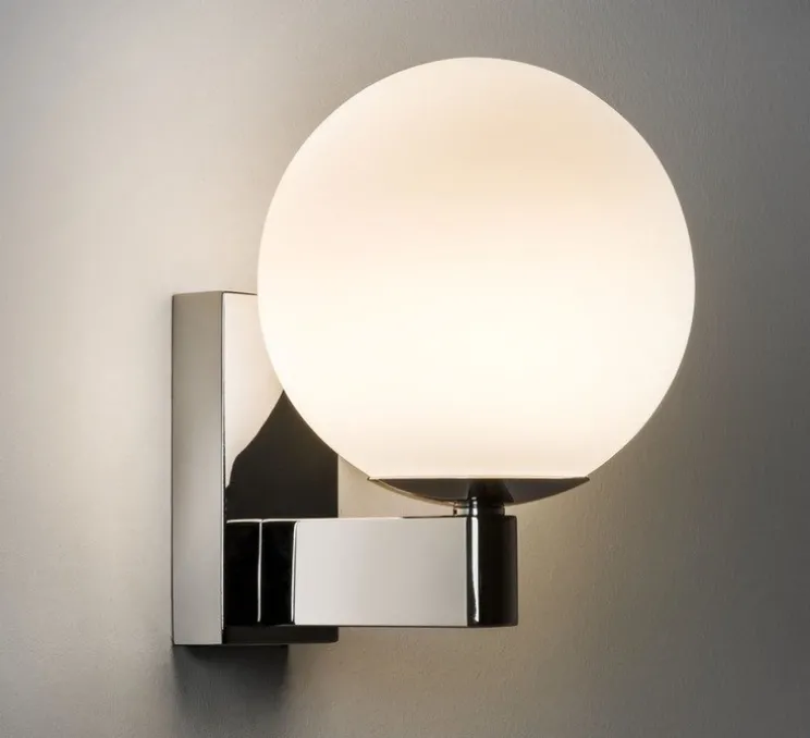 Applique de salle de bain, Sagara, chrome, IP44, L12cm, H15,5cm - Astro Lighting