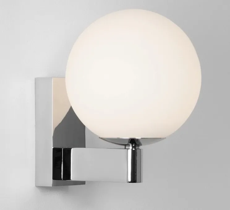 Applique de salle de bain, Sagara, chrome, IP44, L12cm, H15,5cm - Astro Lighting