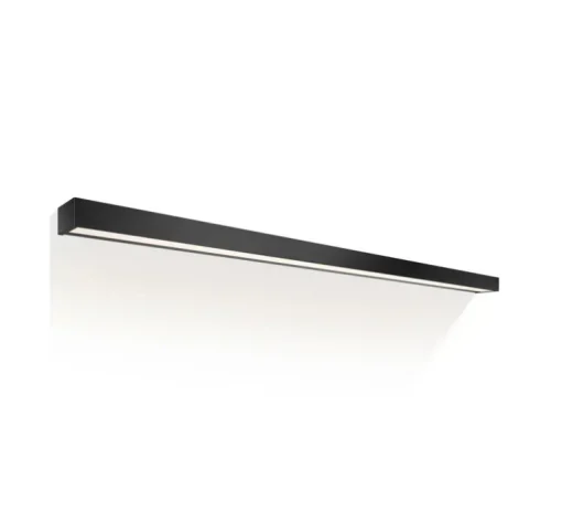 Applique de salle de bain, Box 150 N, noir mat, IP44, LED, dim, 2700K, 13260 lm, L150cm, H5cm - Decor Walther