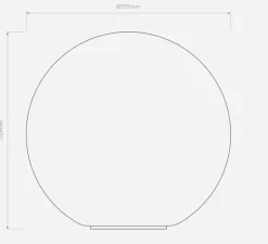 Applique de salle de bain, Tacoma Single Grande, noir mat, abat-jour Tacoma Glass, opalin, IP44, L13,5cm, H53,2cm - Astro Lighting