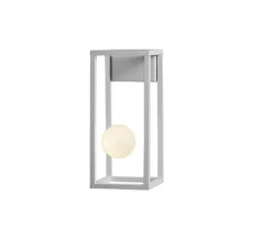 Applique d'extérieur, Abachina, blanc, IP44, LED, 3000k, 410 lm, L14cm, H32cm - Karman