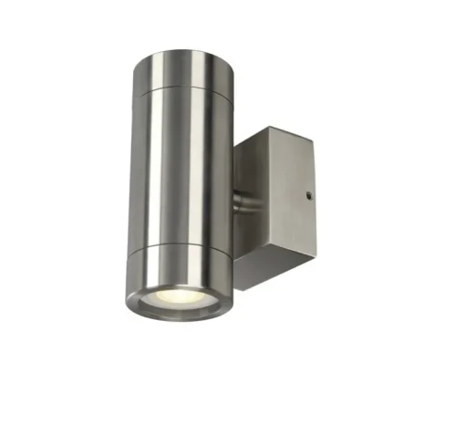 Applique d'extérieur, Astina Steel, inox, IP44, L7.5cm, H15cm - SLV
