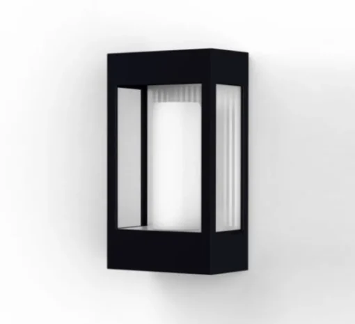 Applique d'extérieur, Brick N° 1, Noir velours, IP44, L16,9cm, H30,3cm - Roger Pradier