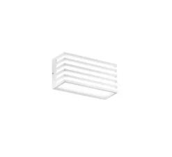 Applique d'extérieur, Dukrot, blanc, IP54, LED, 3000-4000K, 1440 lm, L22cm, H11cm - Nedgis