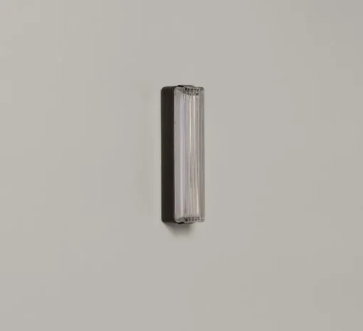 Applique d'extérieur, Estadio Singular, noir, IP65, LED, dim, 2700K, 204 lm, L6,2cm, H30,4cm - Santa & Cole