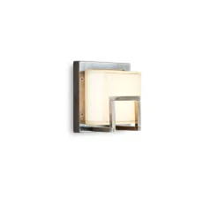 Applique d'extérieur, Ice Cubic square 3407, antique nickel, IP65, L16,2cm, H16,2cm - Moretti Luce
