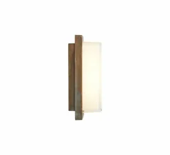 Applique d'extérieur, Ice cubic rectangular 3410, Laiton vieilli, IP65, L13cm, H25,5cm - Moretti Luce