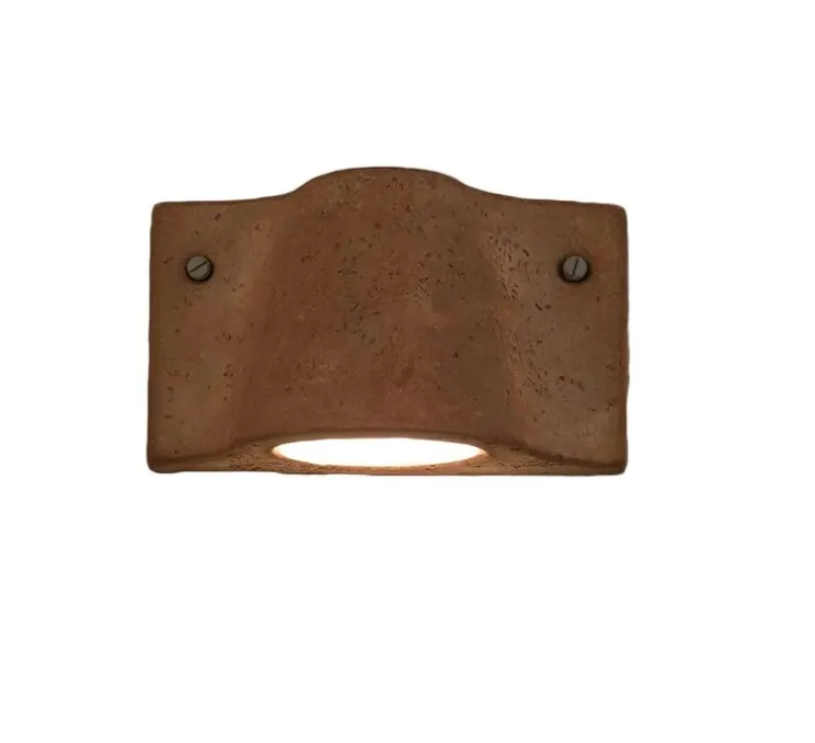 Applique d'extérieur, Lido, terracotta, IP55, L21cm, H11,5cm - Toscot