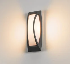 Applique d'extérieur, Meridian, anthracite, IP54, L14cm, H38cm - SLV