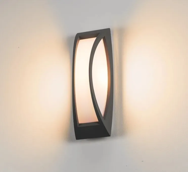 Applique d'extérieur, Meridian, anthracite, IP54, L14cm, H38cm - SLV