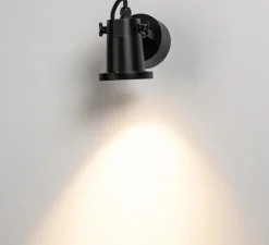 Applique d'extérieur, orientable, Nautilus 25, noir, IP54, L9,8cm, H11cm - SLV