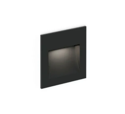 Applique d'extérieur, Oris 0.8, noir, IP65, LED, dim, 3000K, 75 lm, L8cm, H8cm - Wever&Ducré
