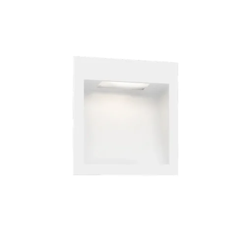 Applique d'extérieur, Oris Outdoor 1.3, blanc, IP65, LED, 3000K, 140/230lm, L13cm, H13cm - Wever&Ducré