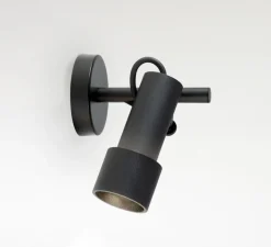Applique d'extérieur, Palosanto A 5, noir, IP65, LED, 2700K, lm, L12,1cm, H7,5cm - Marset