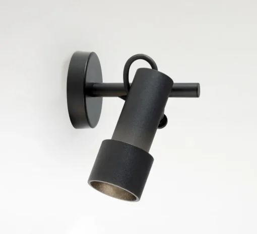 Applique d'extérieur, Palosanto A 5, noir, IP65, LED, 2700K, lm, L12,1cm, H7,5cm - Marset