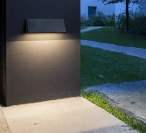 Applique d'extérieur, Pema WL, noir, IP65, LED, dim, 3000-4000K, 1420 lm, L28cm, H10cm - SLV