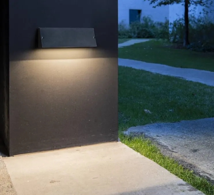 Applique d'extérieur, Pema WL, noir, IP65, LED, dim, 3000-4000K, 1420 lm, L28cm, H10cm - SLV