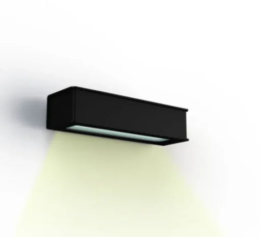 Applique d'extérieur, Plémo N°1, noir, IP65, L20cm, H4,5cm - Roger Pradier